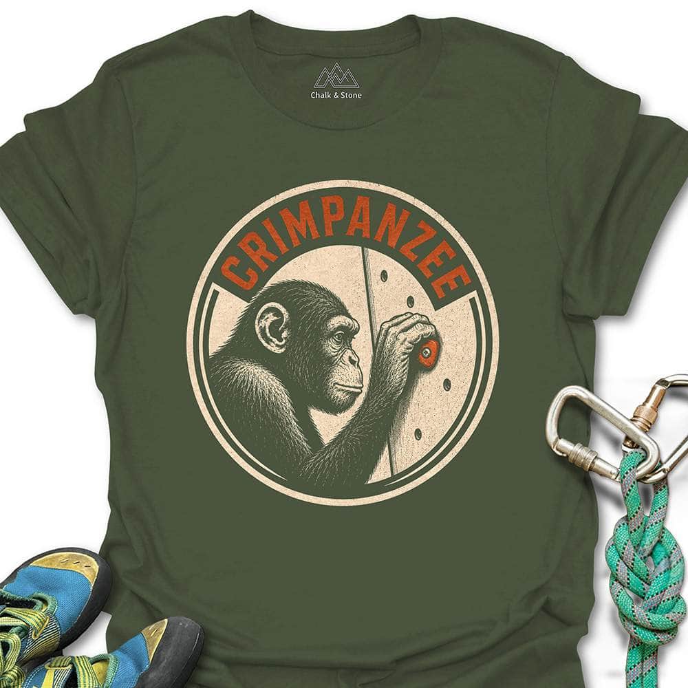 Crimpanzee Badge Tee