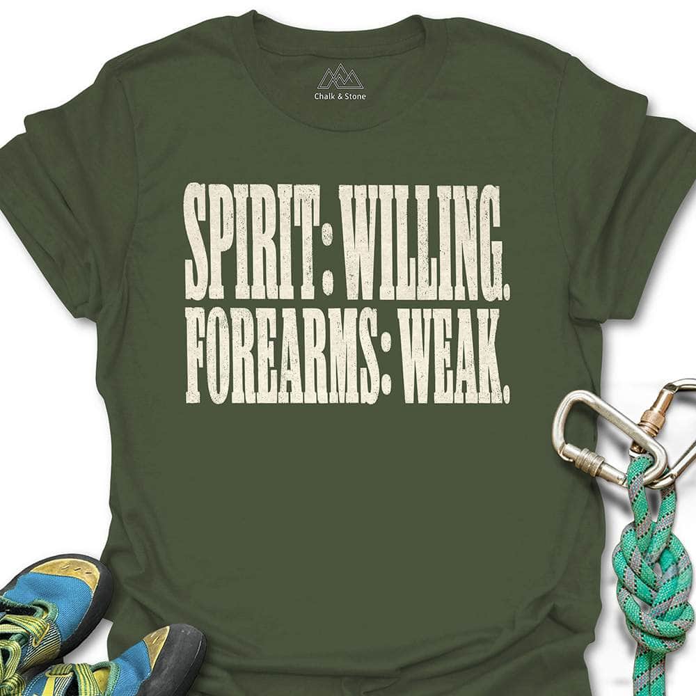 Forearms Weak Tee