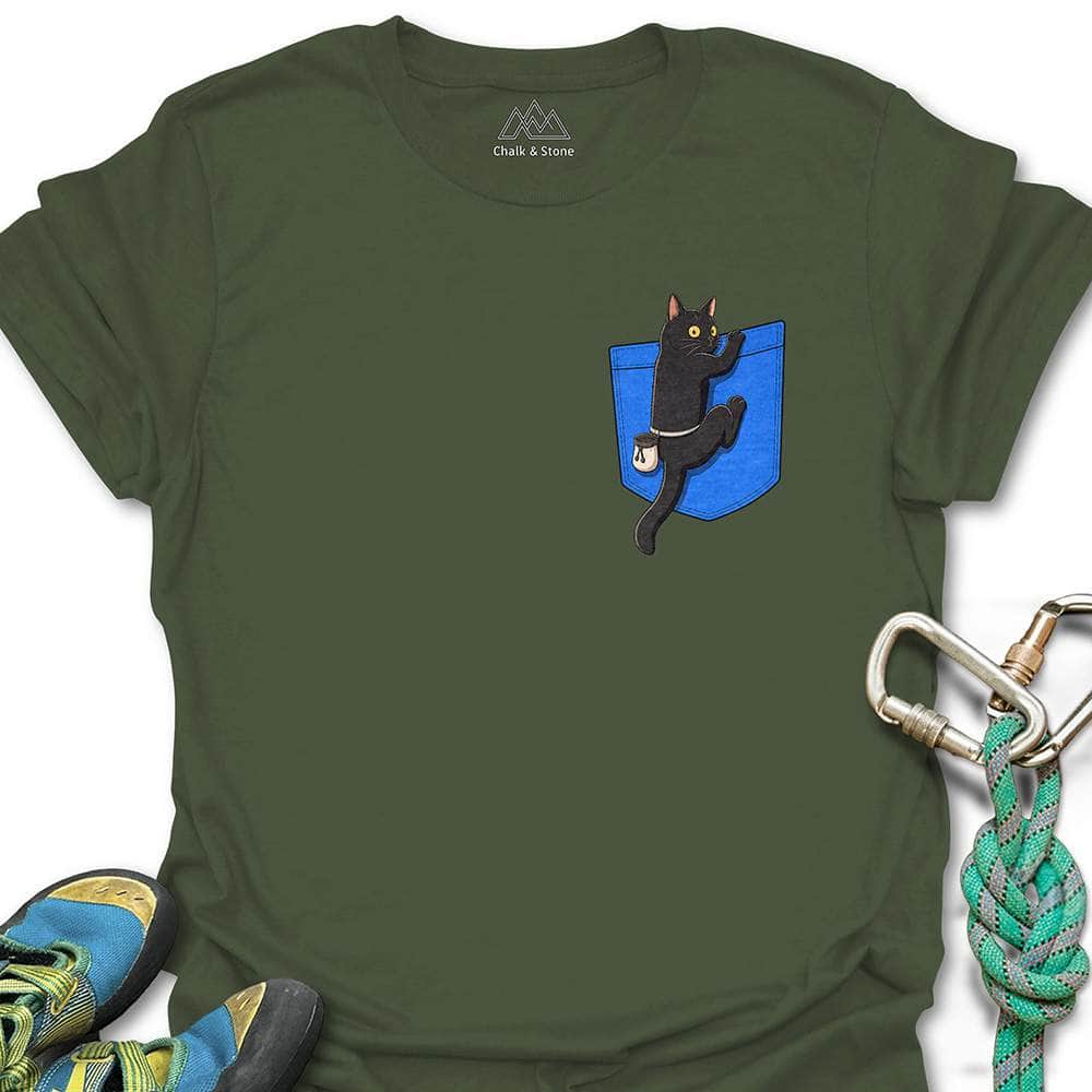 Cat Pocket Tee