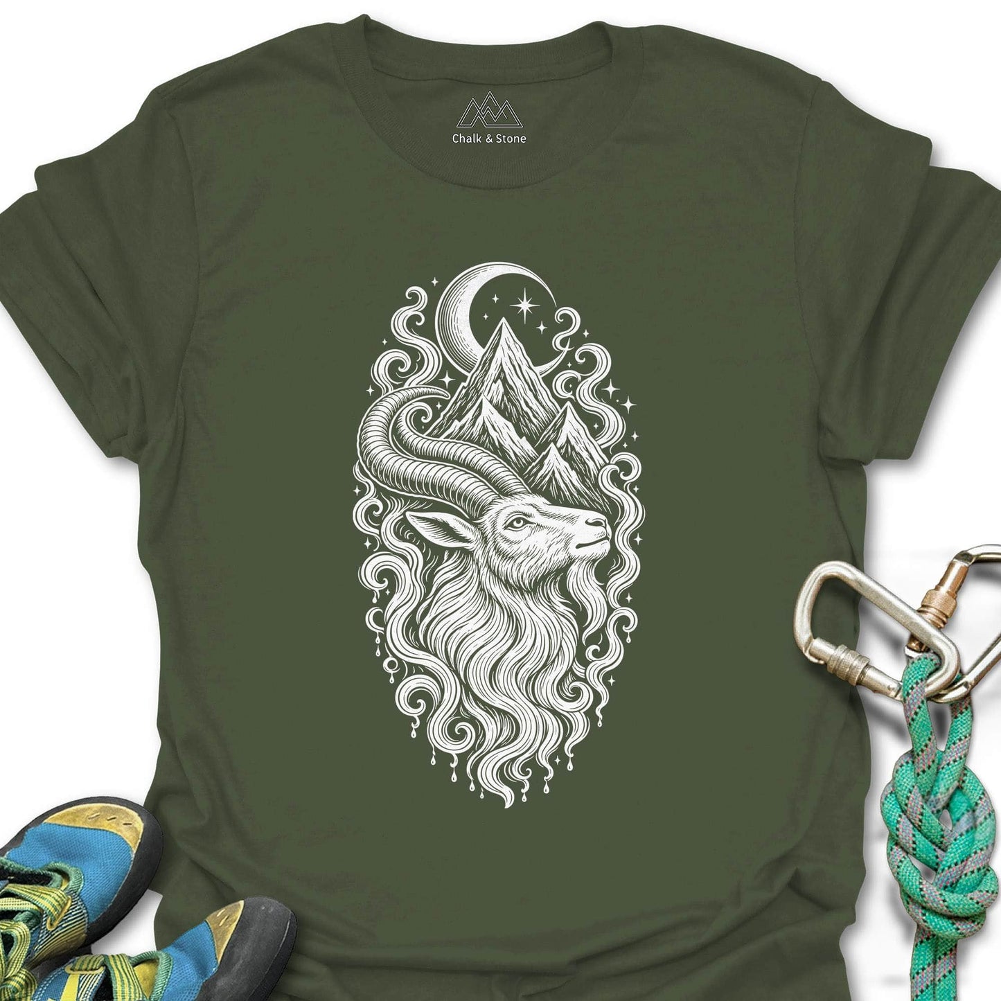 Mtn Goat Swirl Tee