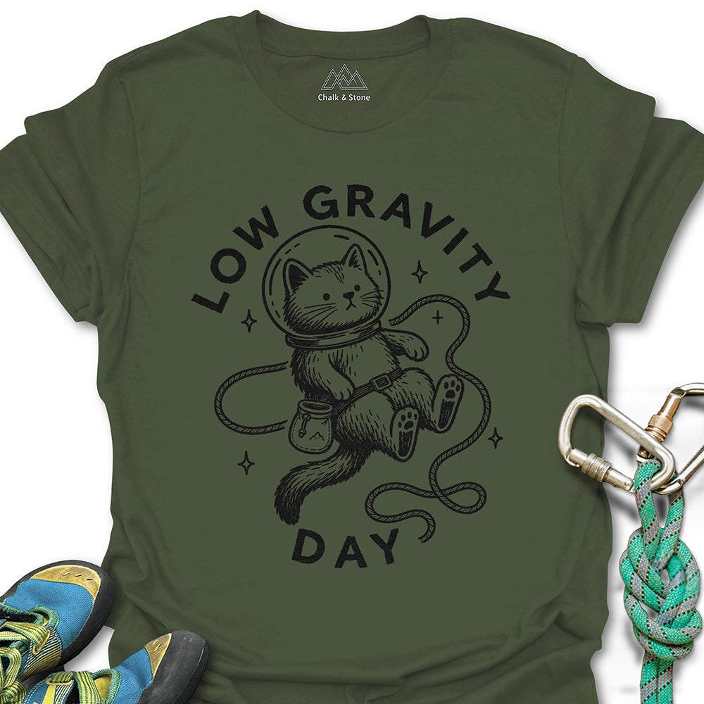 Low Gravity Floating Cat Tee