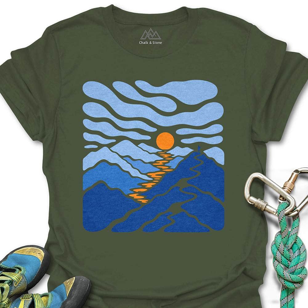 Bubble Landscape Mtn Tee
