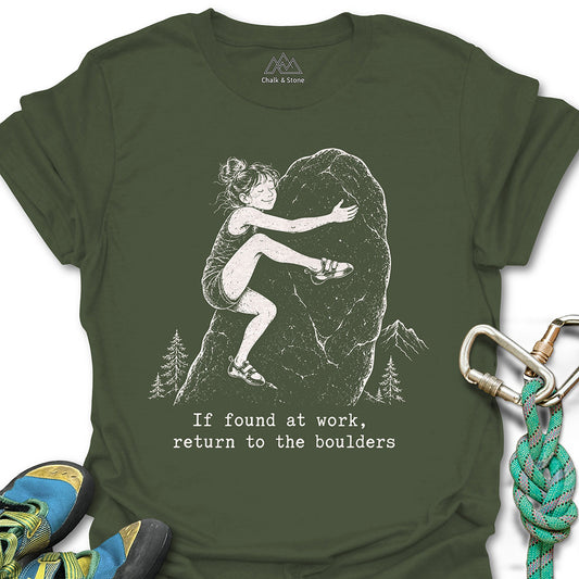 Return To Boulder Hug Tee
