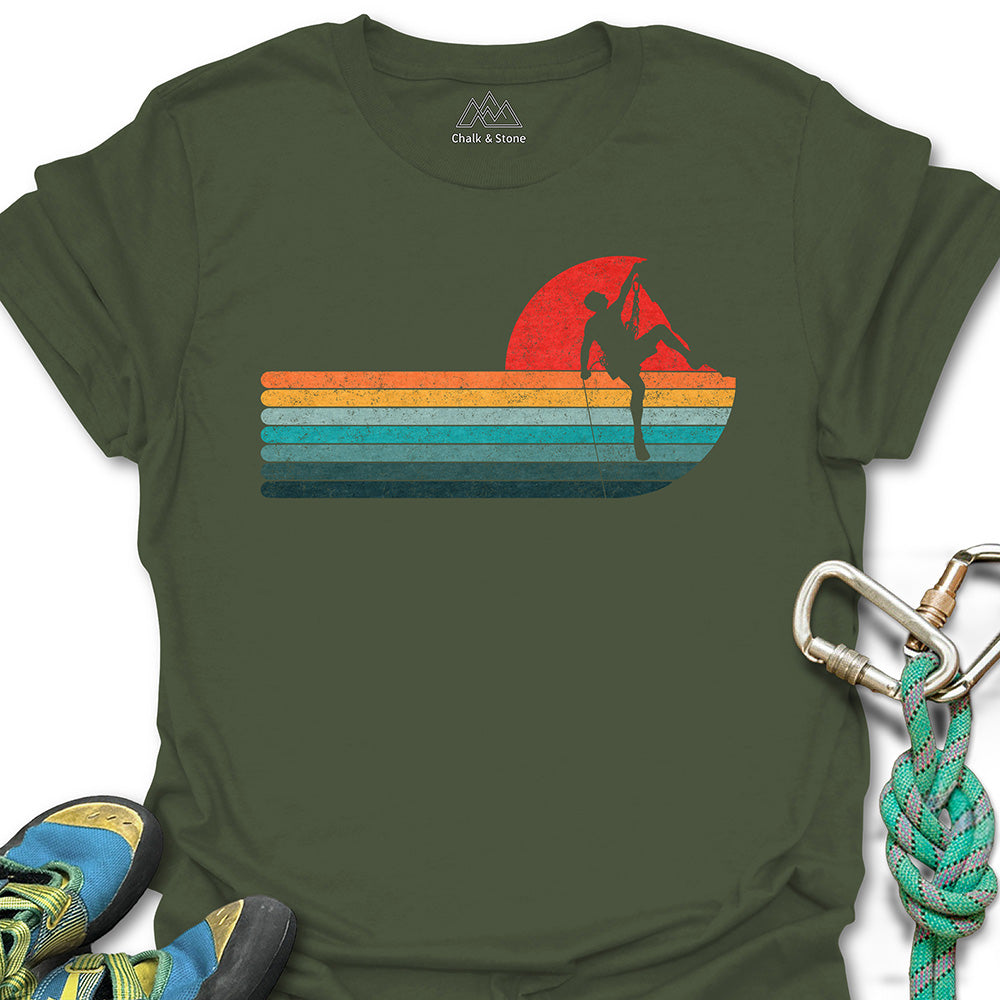 Retro Climber Stripe Tee