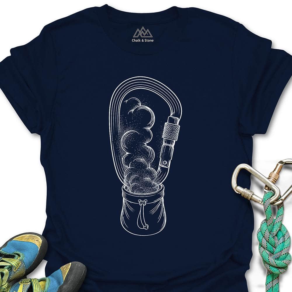Carabiner Chalk Bag Tee