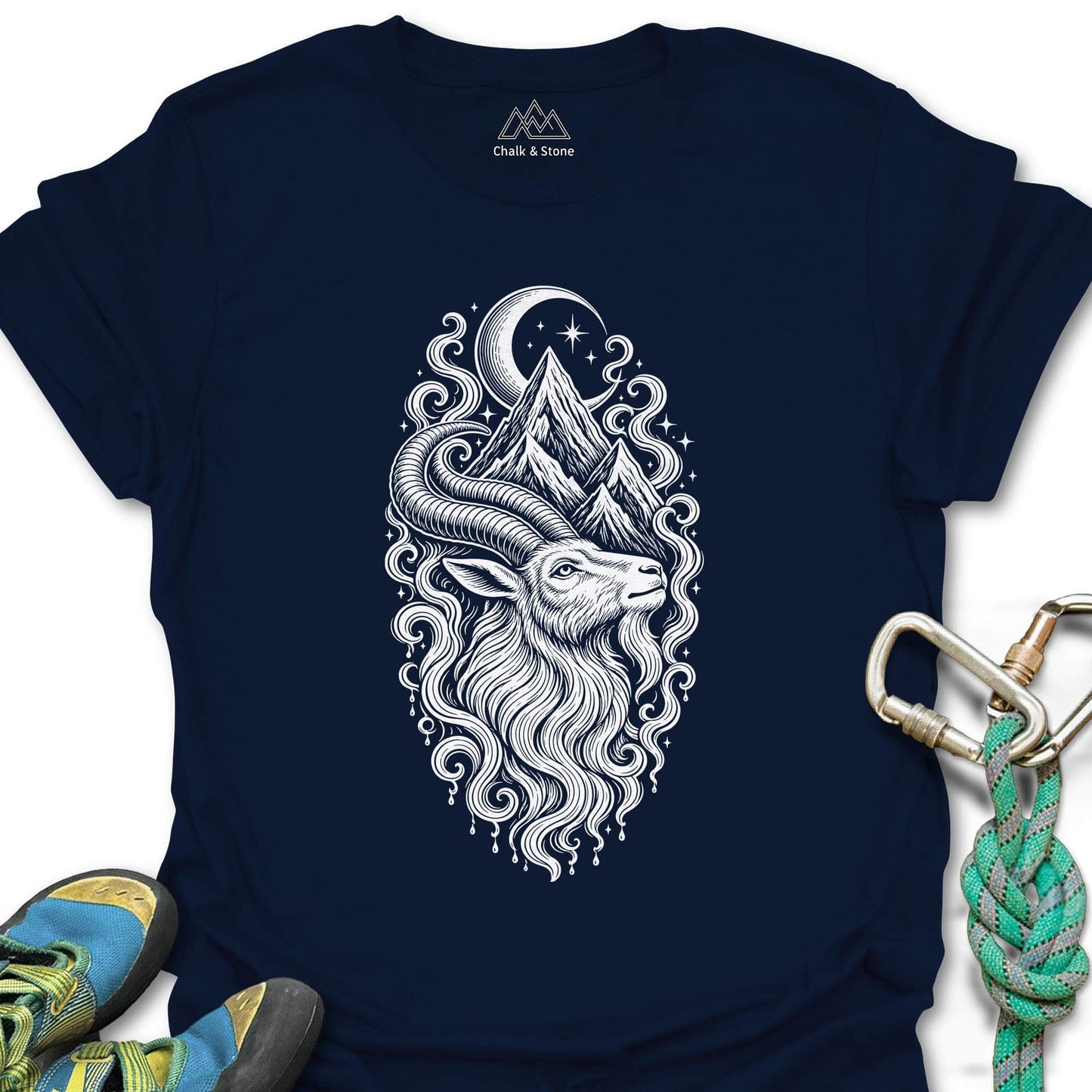 Mtn Goat Swirl Tee