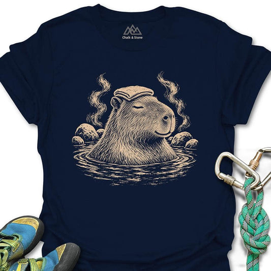 Capybara Onsen Tee