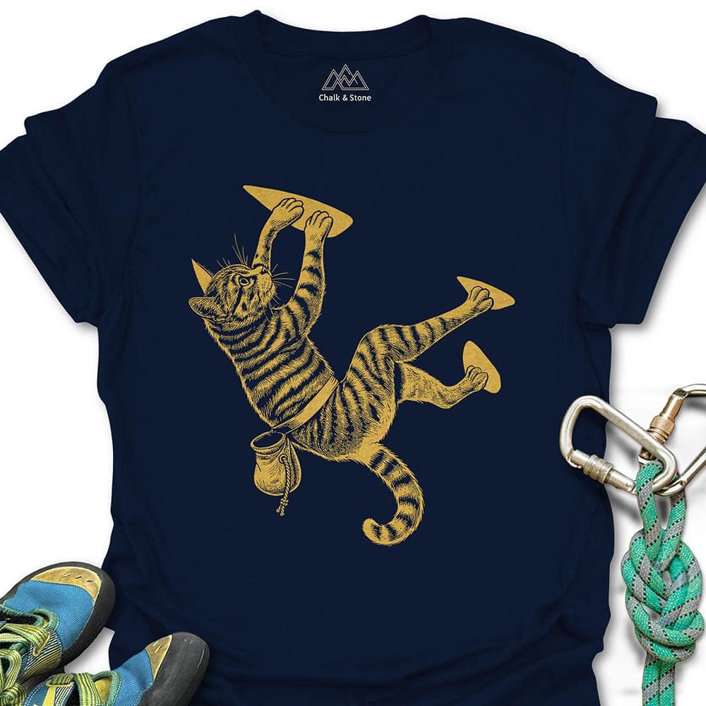 Cat Overhang Tension Tee