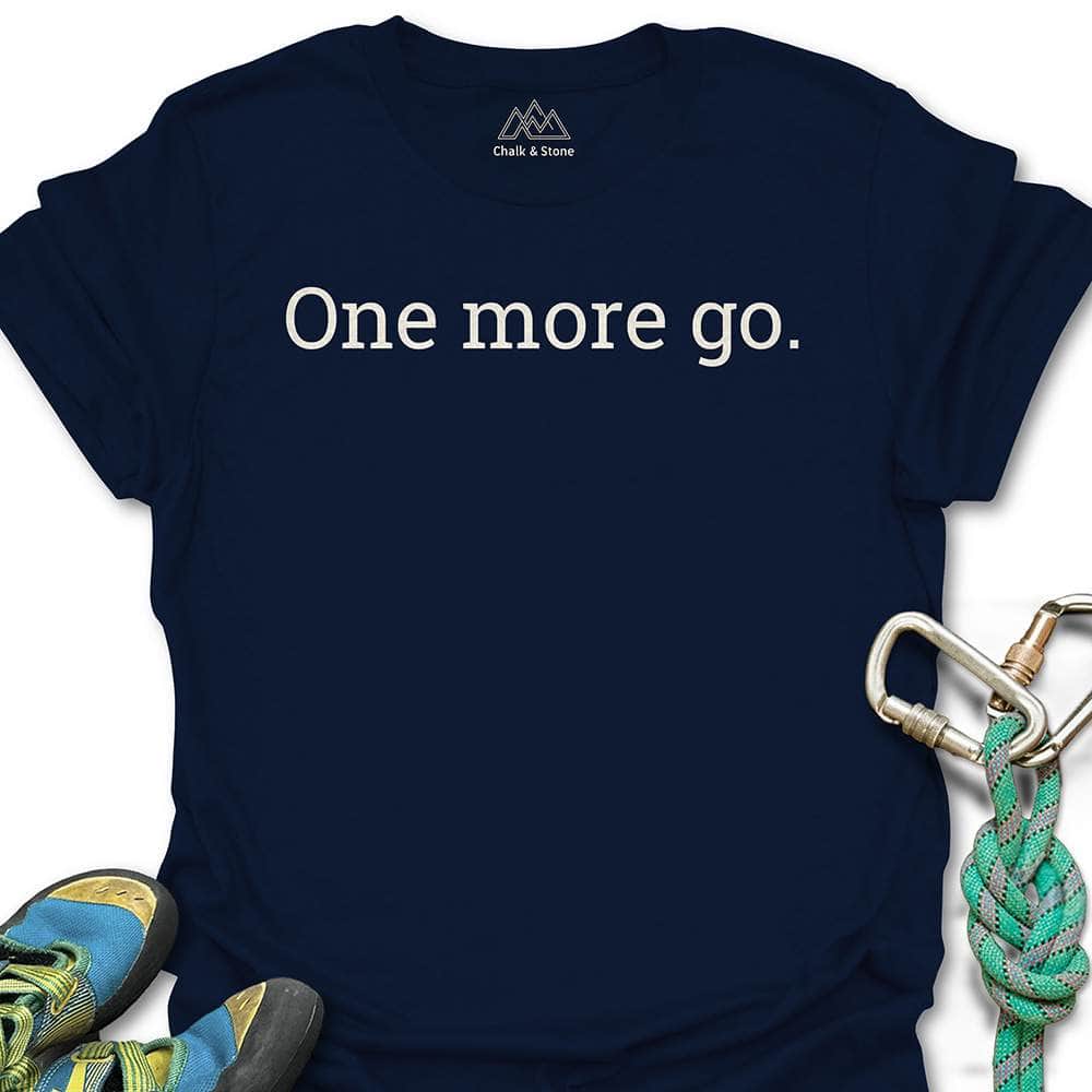 One More Go Text Tee