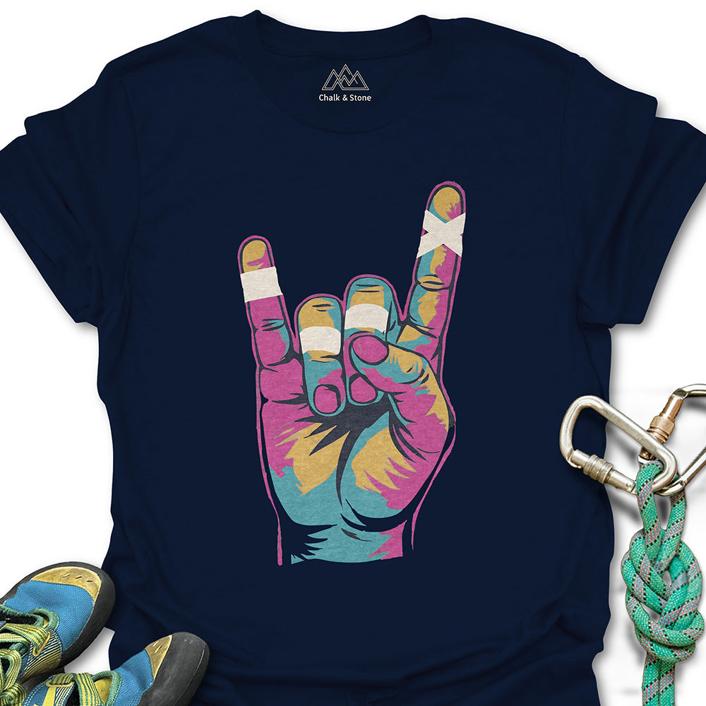 Rock On Hand Tee