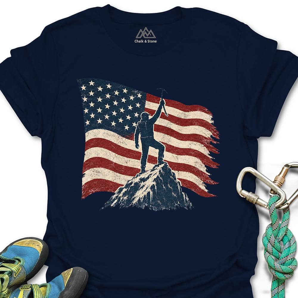 Flag Ice Climb Tee