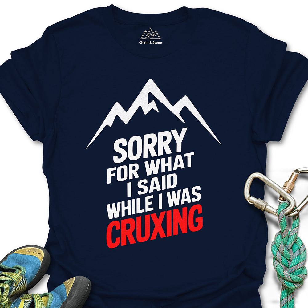 Words While Cruxing Tee