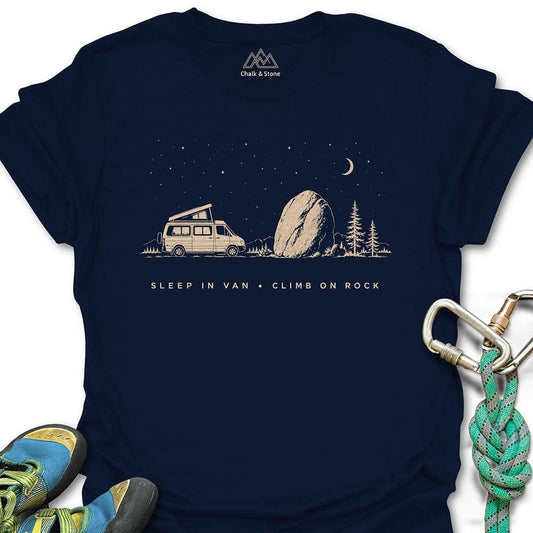 Sleep And Climb Tee