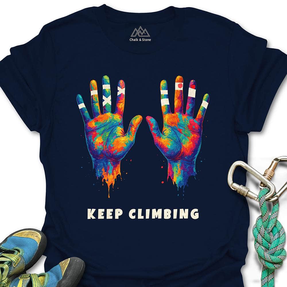 Dripping Taped Hands Tee