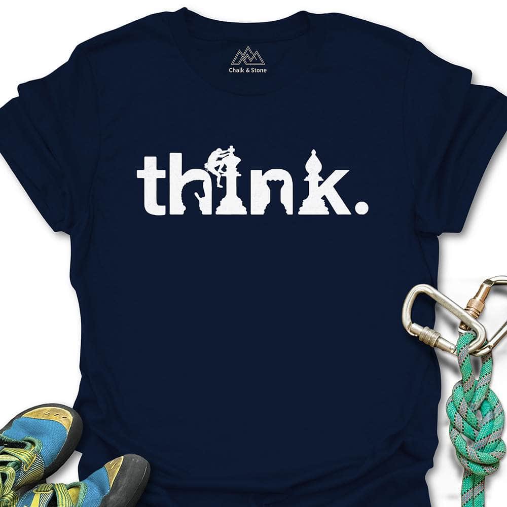 Chess Think Climb Tee