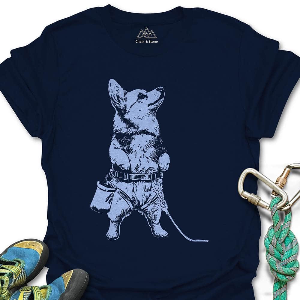 Corgi Climb Tee