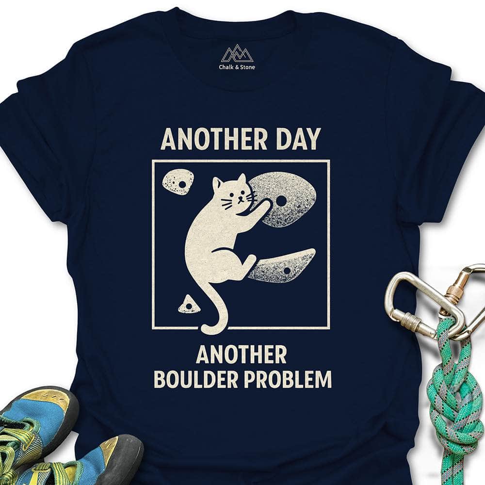 Another Boulder Problem Cat Tee