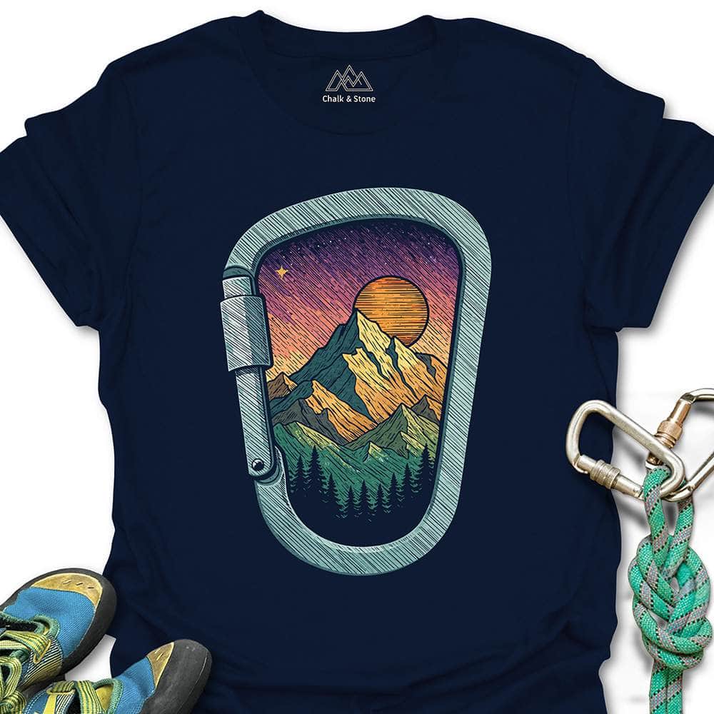 Mountain Range Carabiner 5 Tee