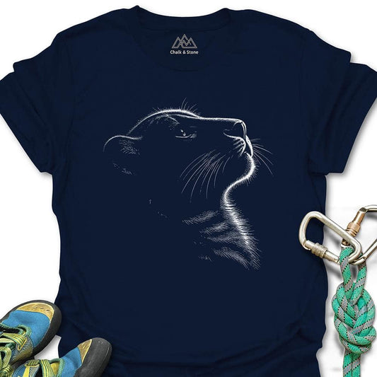 Snow Leopard Rim Lit Tee