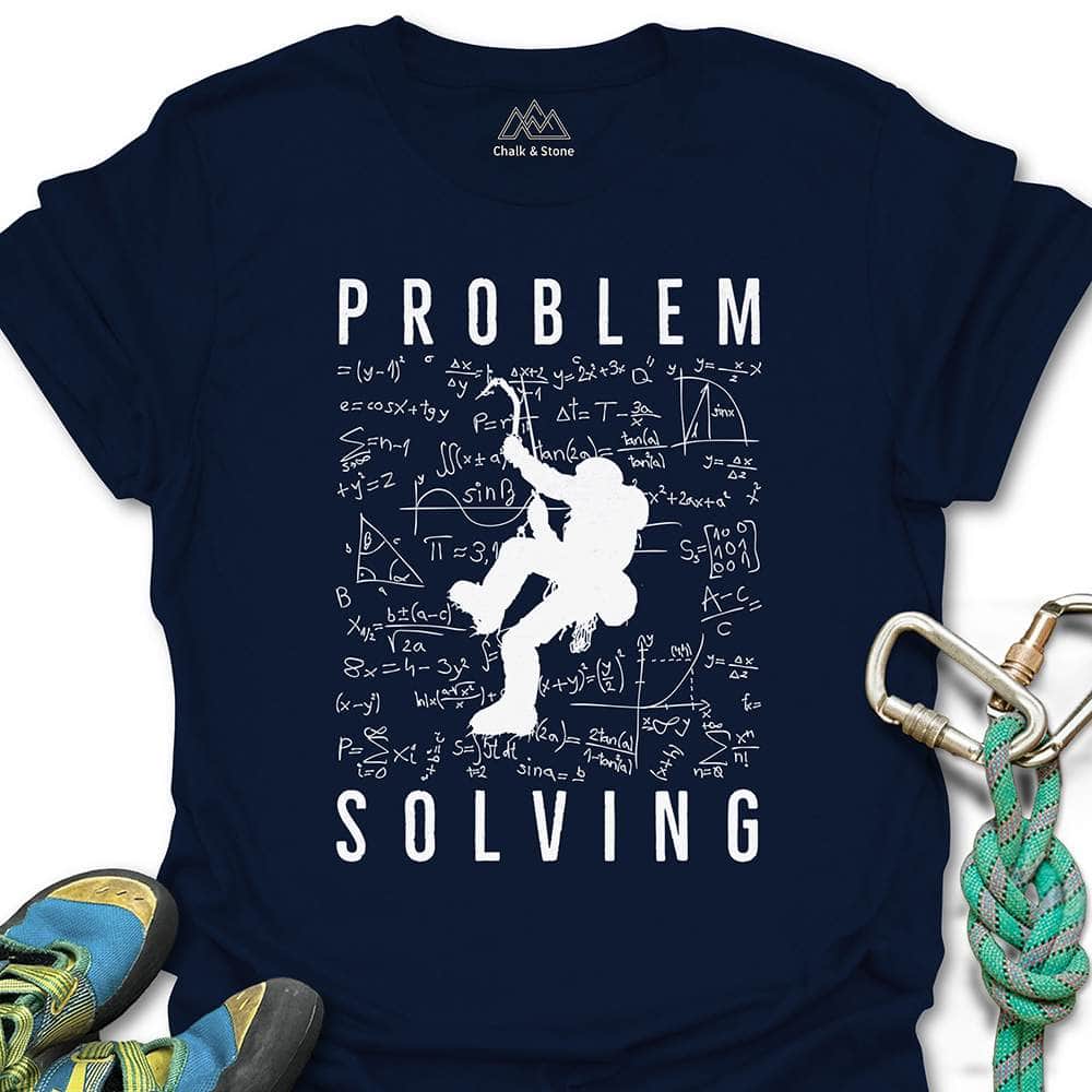 Problem Solving Ice Climb Tee