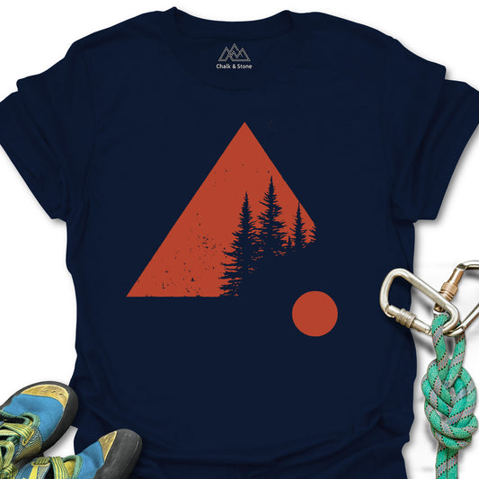 Triangle Forest Tee