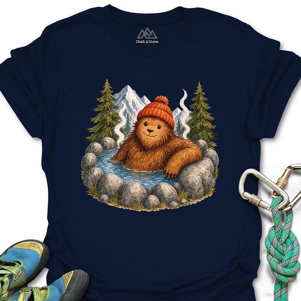 Painterly Sasquatch Soak Tee