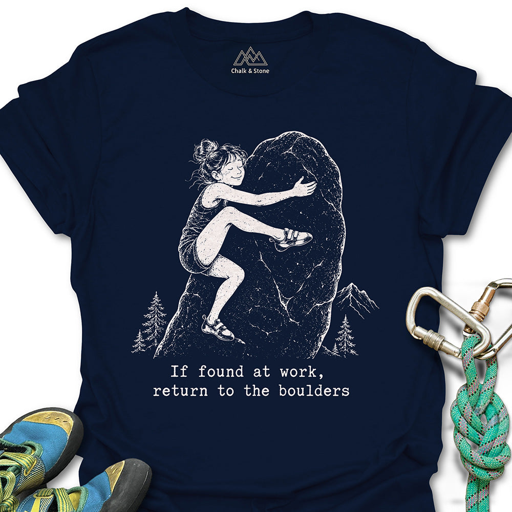 Return To Boulder Hug Tee