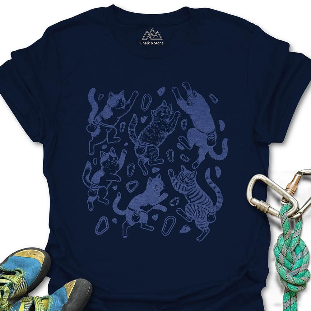 Floating Cat Climb Tee