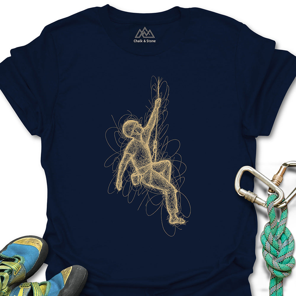 Scribbly Climber Take Tee