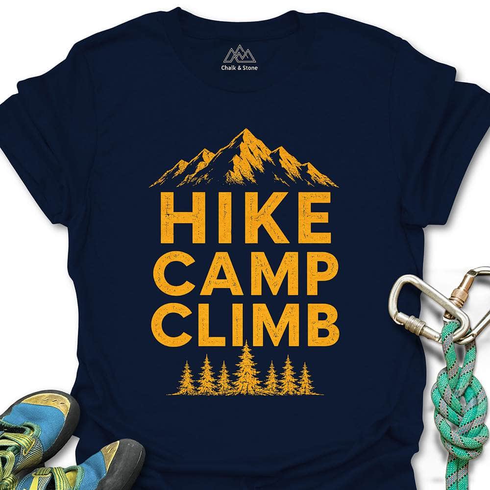 Hike Camp Climb Tee