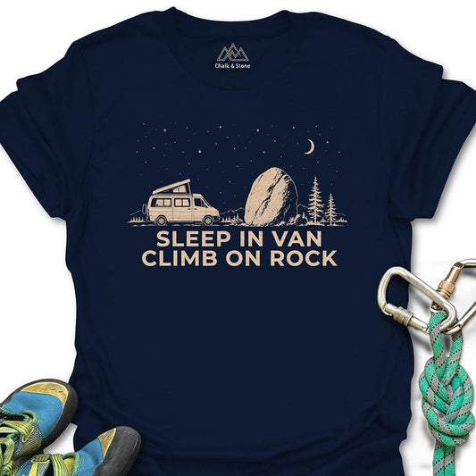 Sleep And Climb On Rock Tee