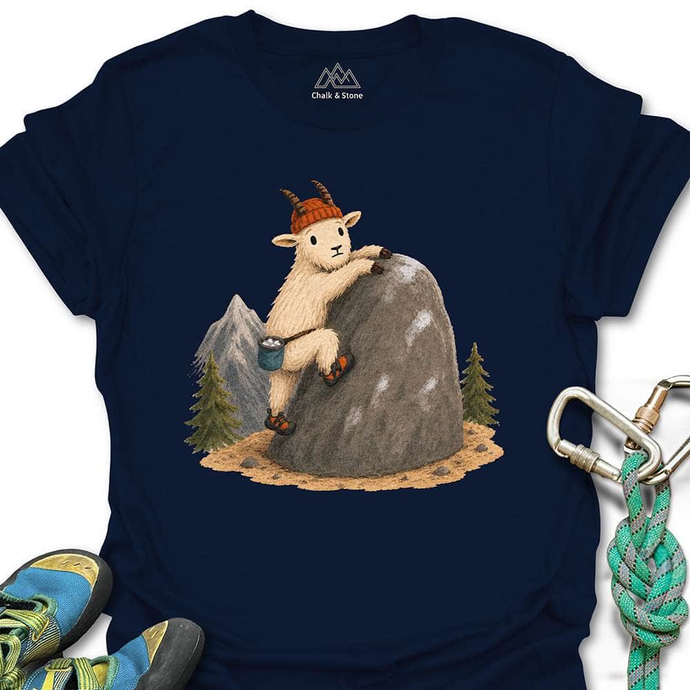Painterly Goat Send Tee