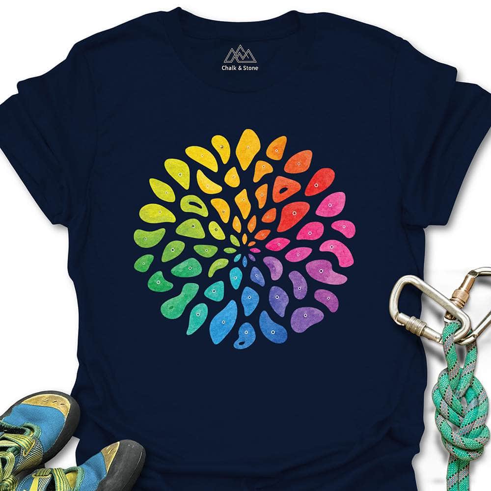 Climbing Hold Mandala Tee