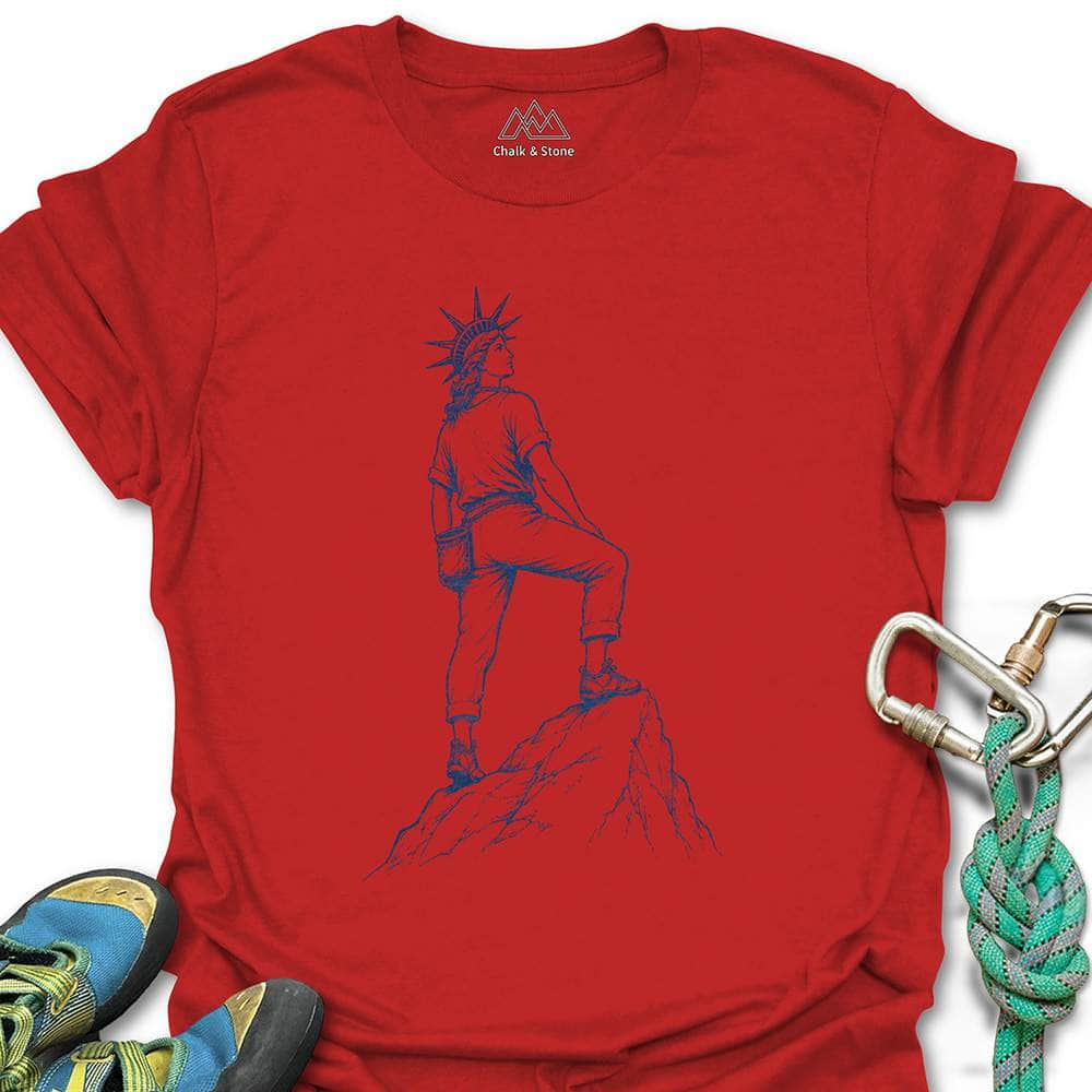 Lady Liberty Summit Tee