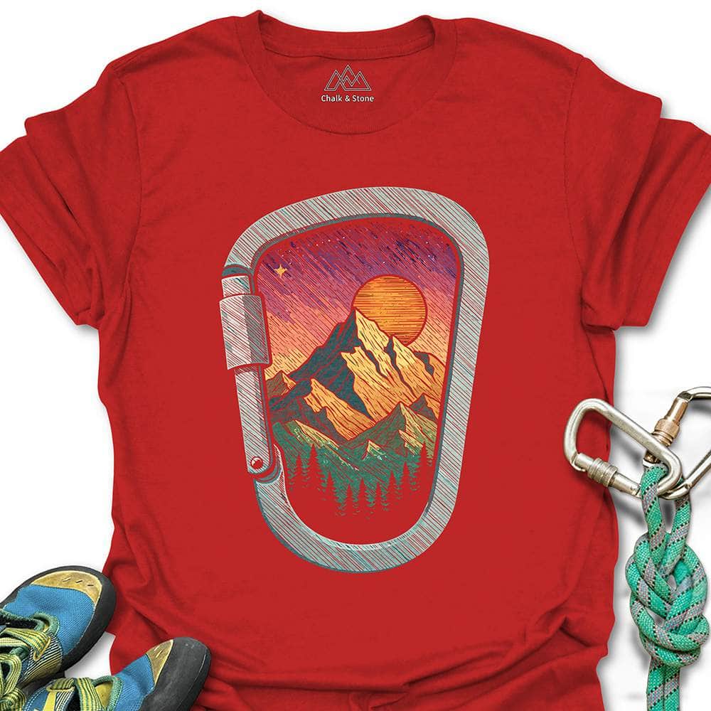 Mountain Range Carabiner 5 Tee