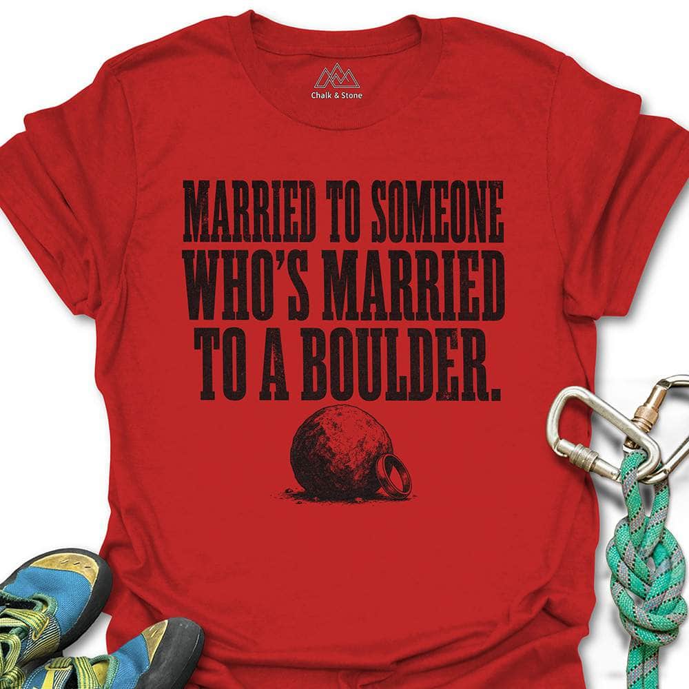 Married To Boulder Tee