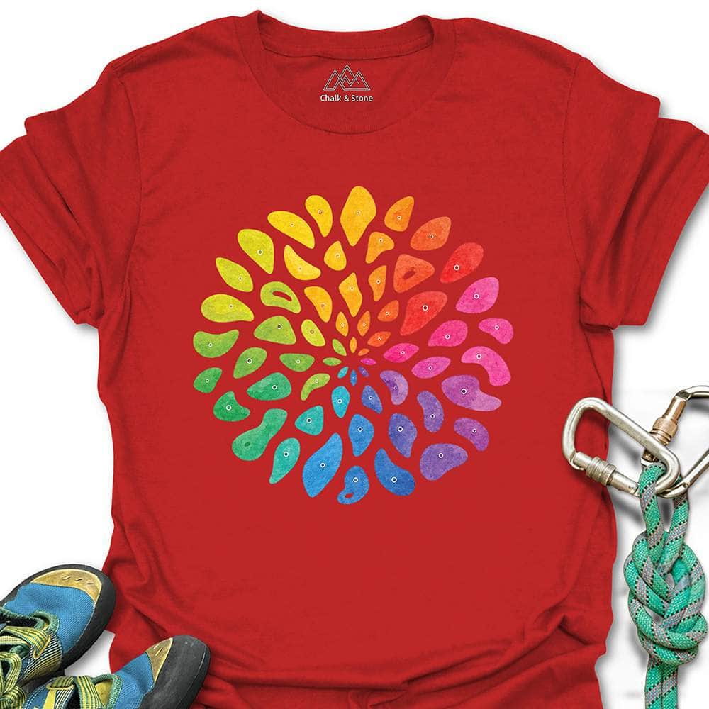 Climbing Hold Mandala Tee