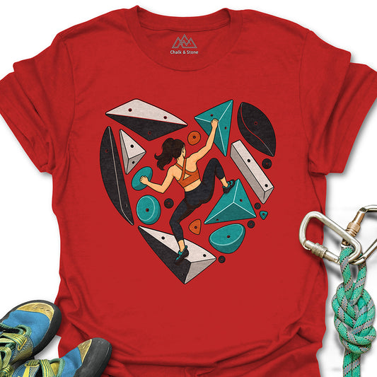 Heart Spray Wall Tee