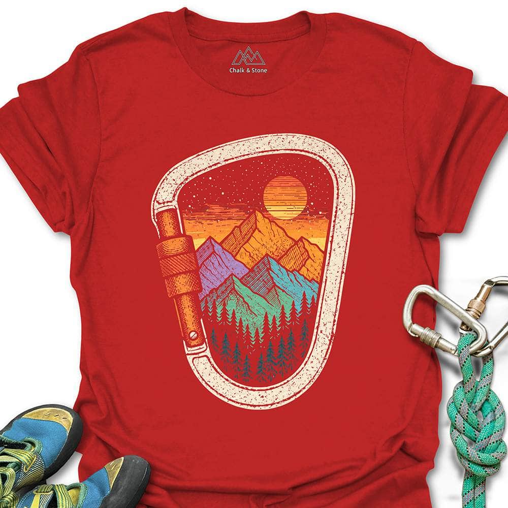 Mountain Range Carabiner Tee