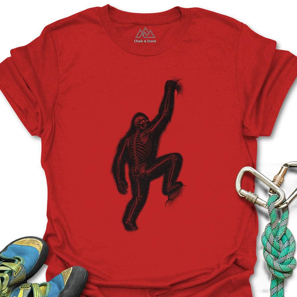 Quatch Skeleton Stippled Tee