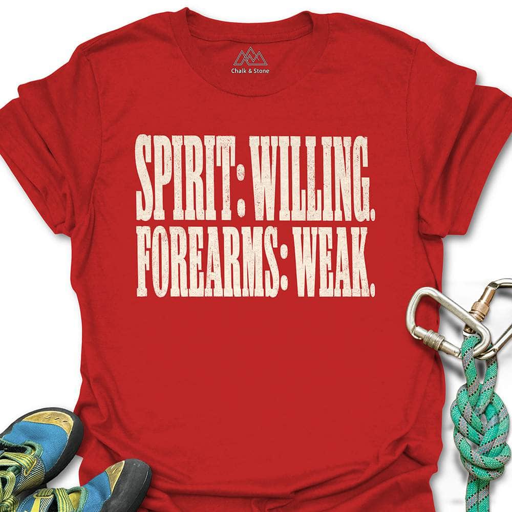 Forearms Weak Tee