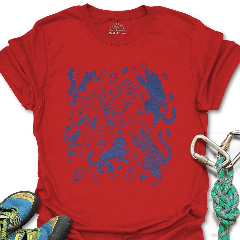 Floating Cat Climb Tee