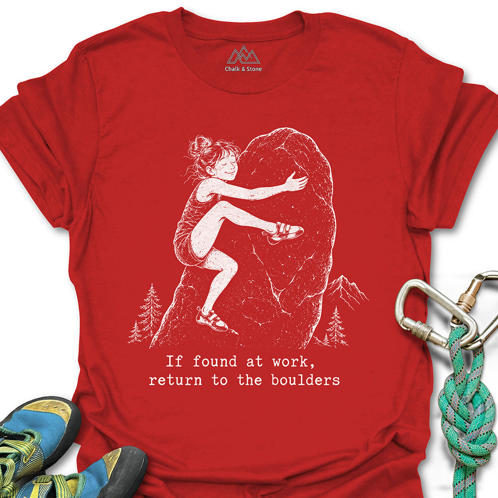 Return To Boulder Hug Tee