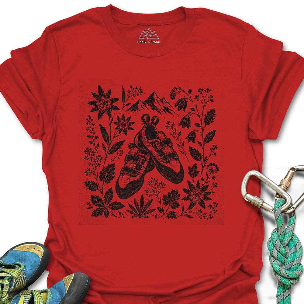 Botanical Climbing Shoes Tee