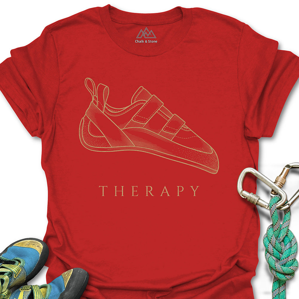 Therapy Climbing Shoe Tee