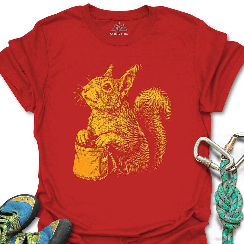 Squirrel Chalking Tee