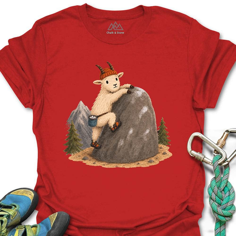 Painterly Goat Send Tee