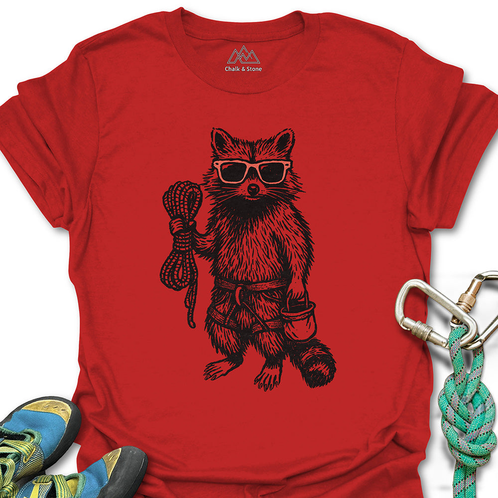 Raccoon Chill Climber Tee
