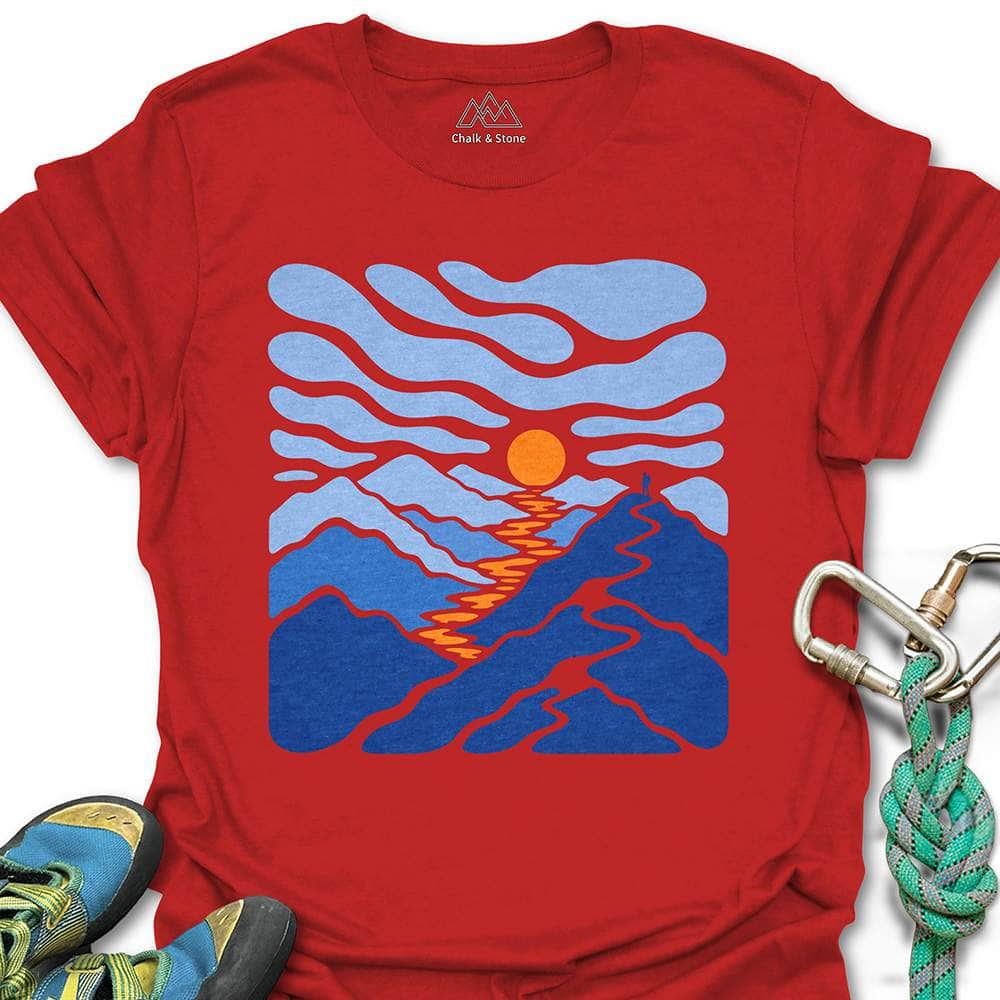 Bubble Landscape Mtn Tee