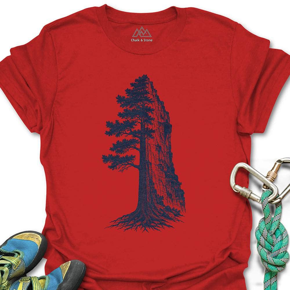 Half Rock Half Tree Tee